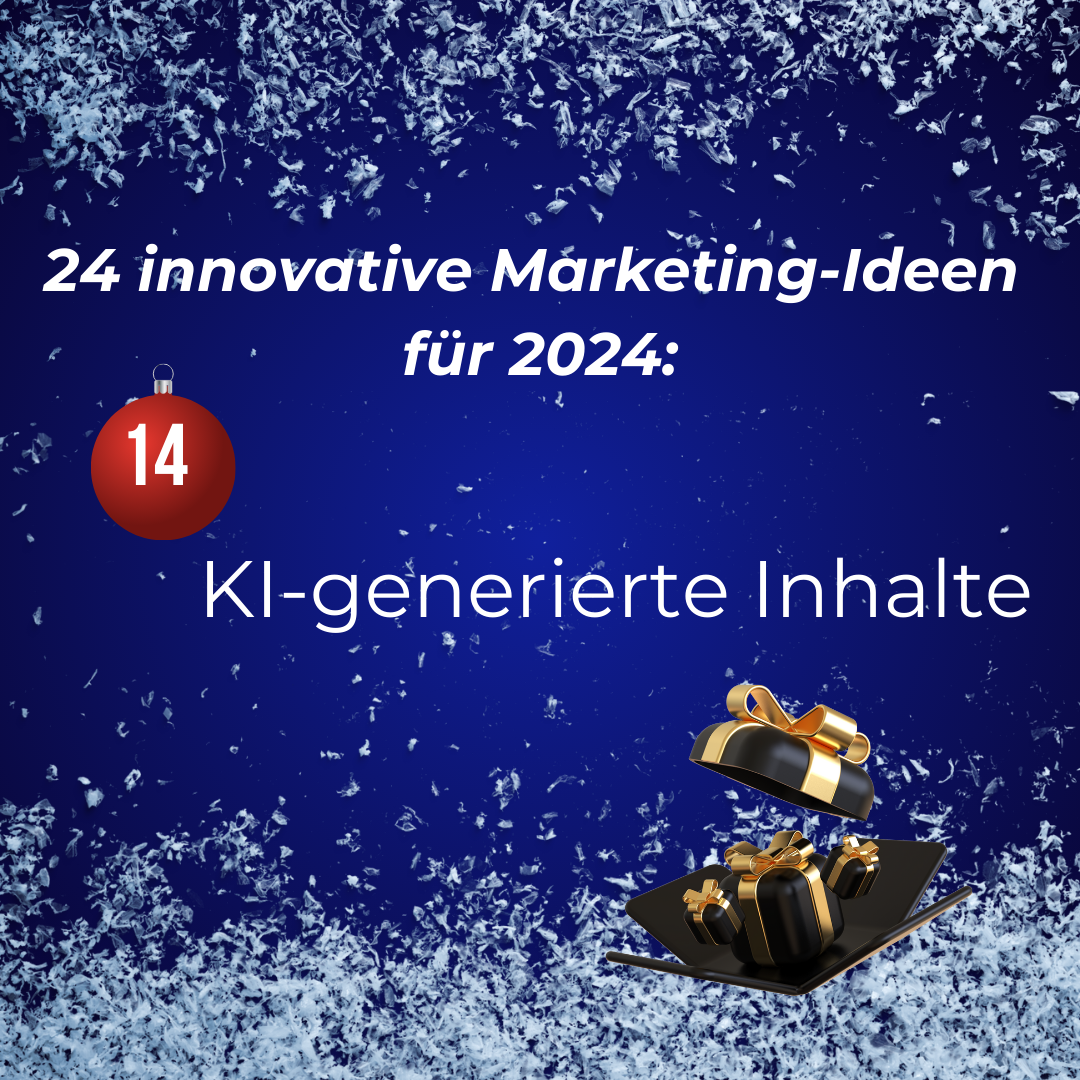 Tür 14 Adventskalender KI-generierte Inhalte